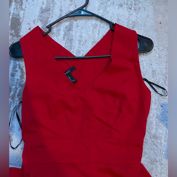 Red Long Romper by Forever 21 - Picture 4 of 4